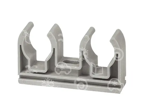 dvojpříchytka 2 × 32 šedá pro plast.potr.